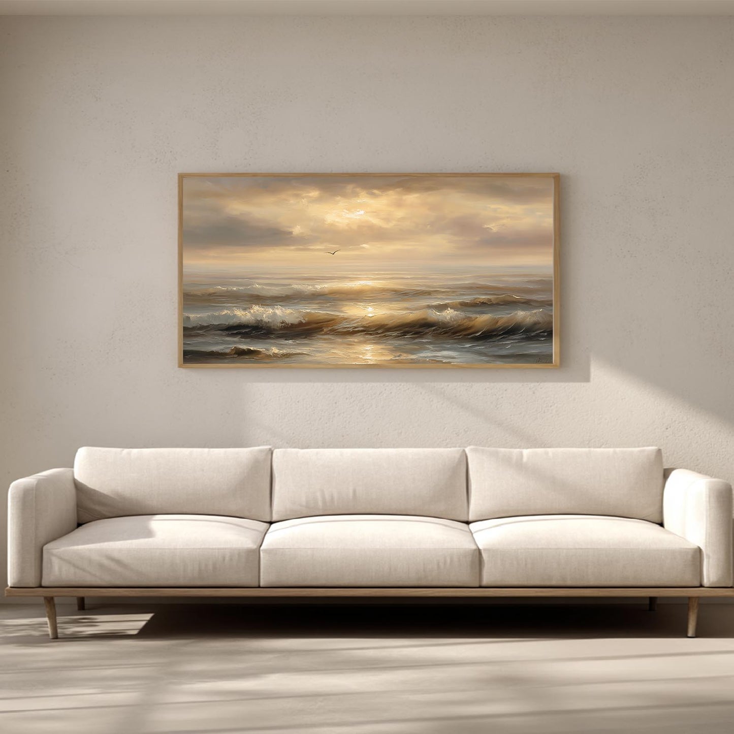 Abstract Landscape Sunshine and Sea