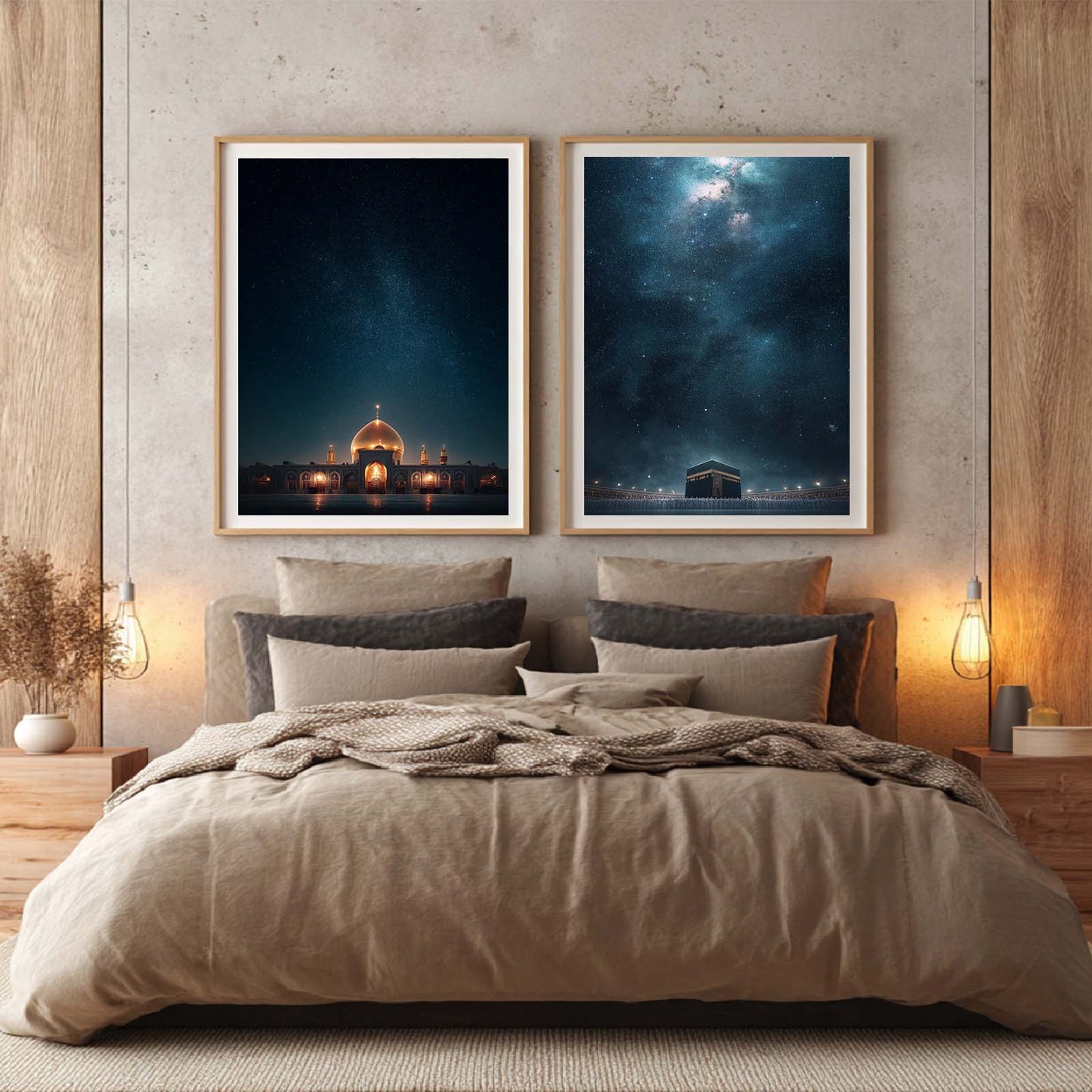 The Kaaba Abstract Galaxy Islam
