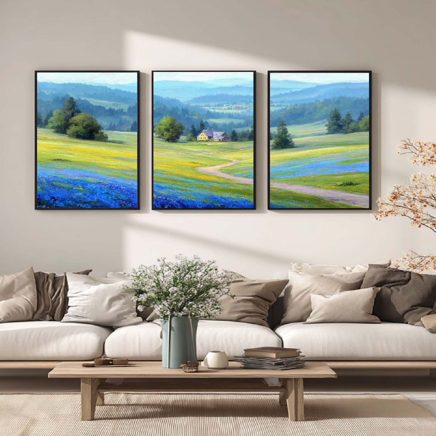 Abstract Landscape Oil Painting
