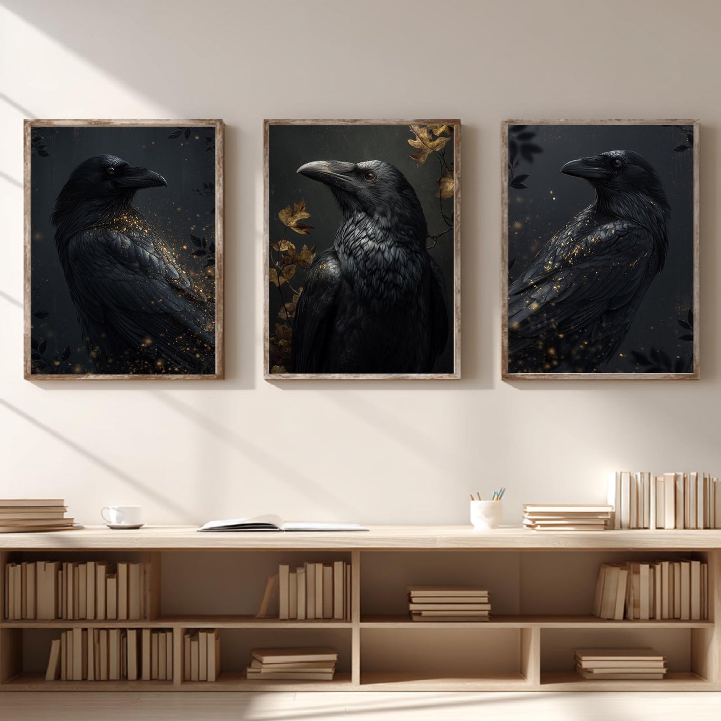 Abstract Animal Crow