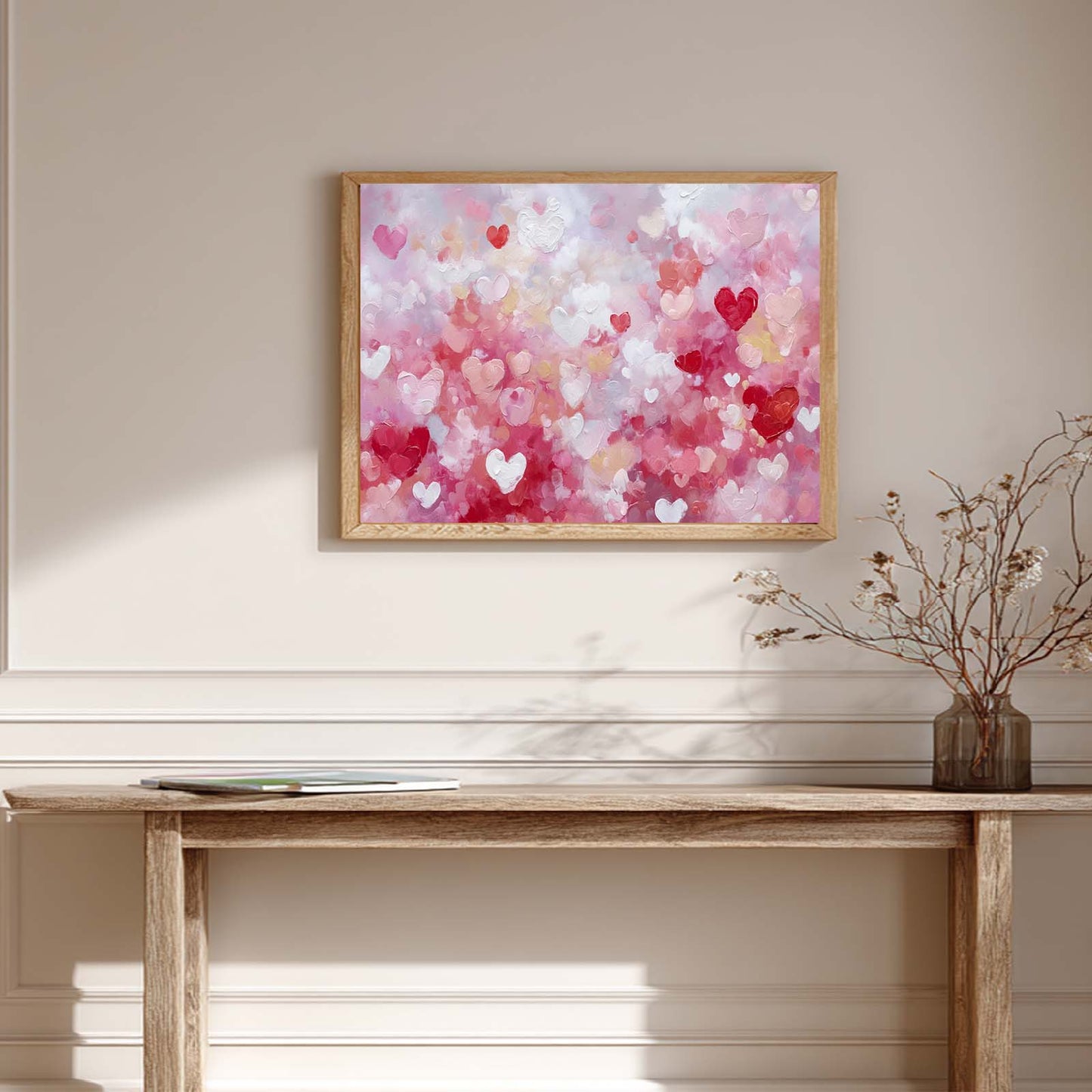 Abstract Romantic Heart