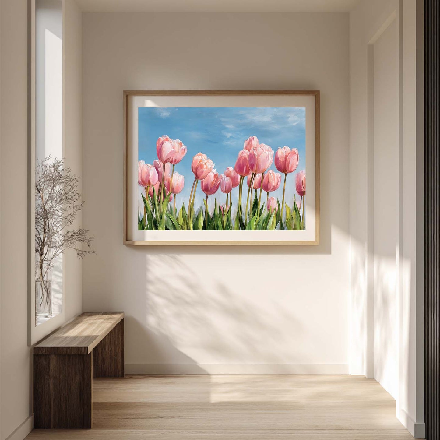 Spring Pink Flower Tulip