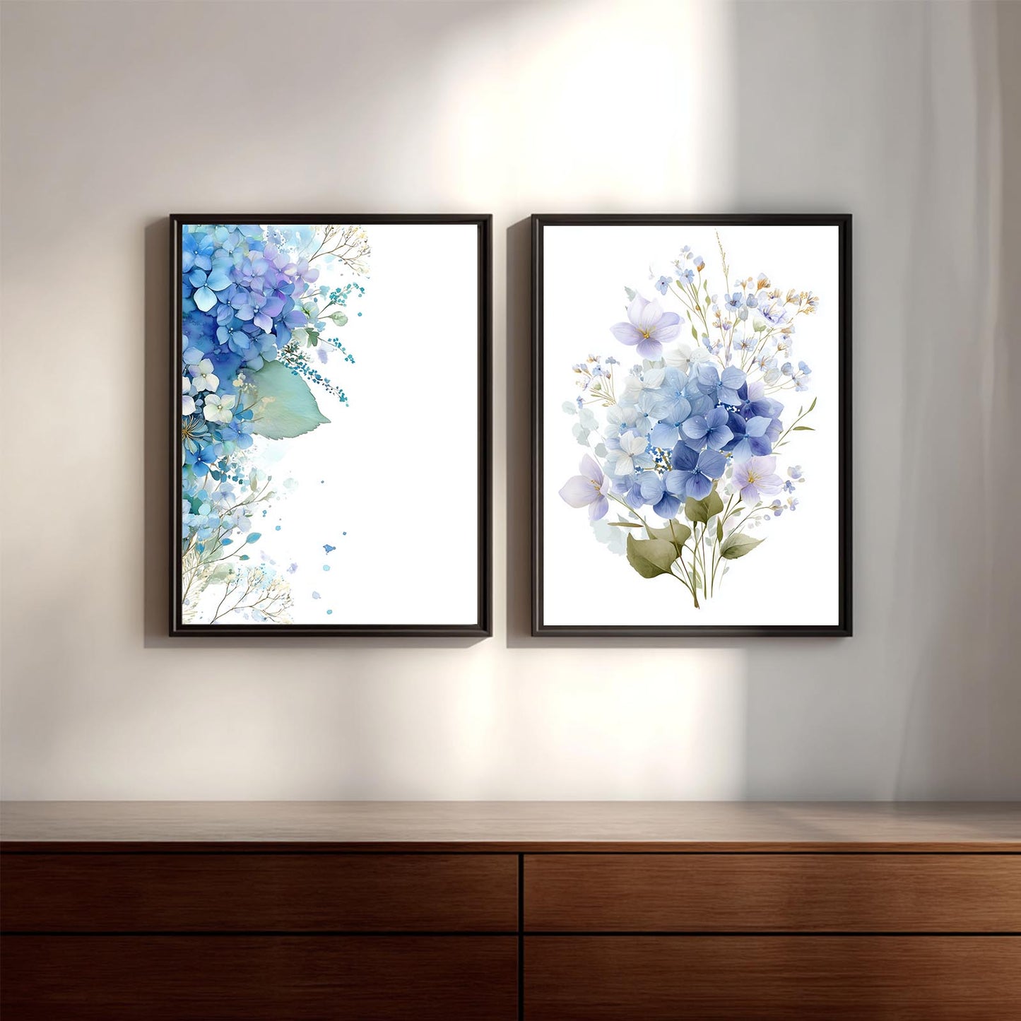 Blue Floral Hydrangea Plant