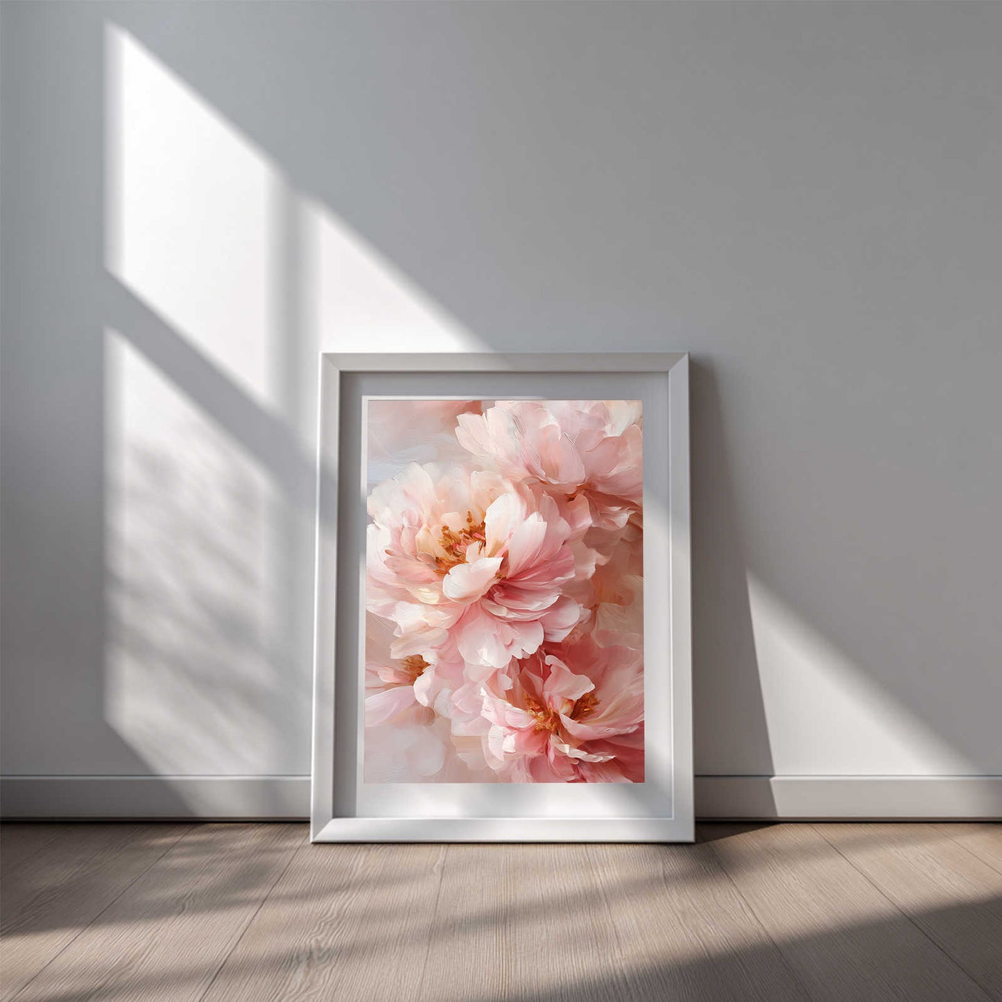 Modern Pink and White Flowers Spring