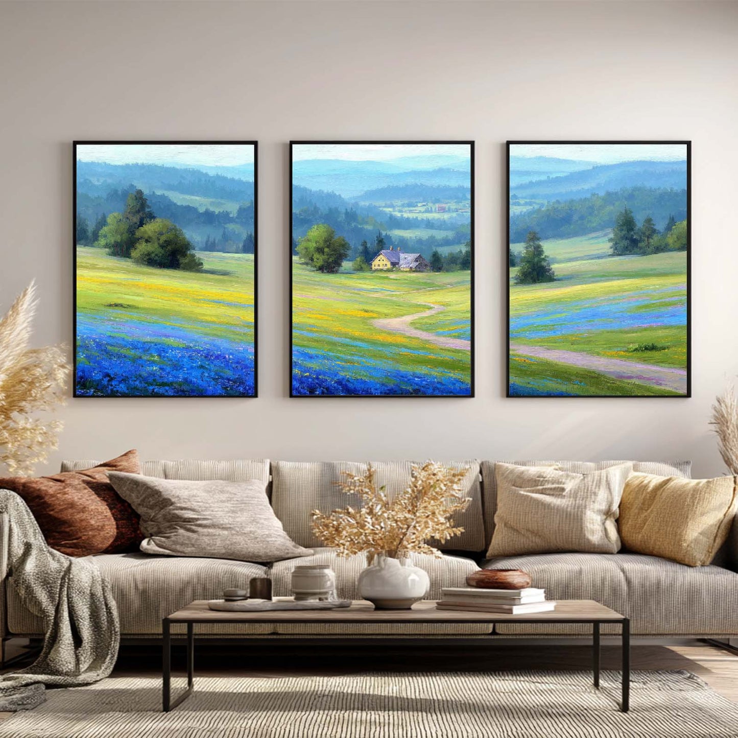 Abstract Landscape Oil Painting