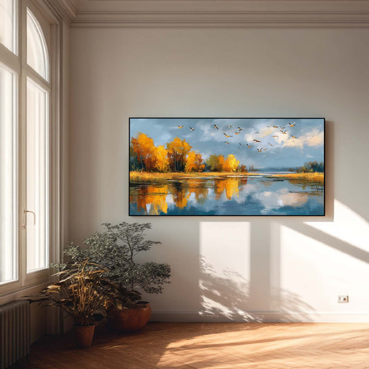 Abstract Autumn Landscape