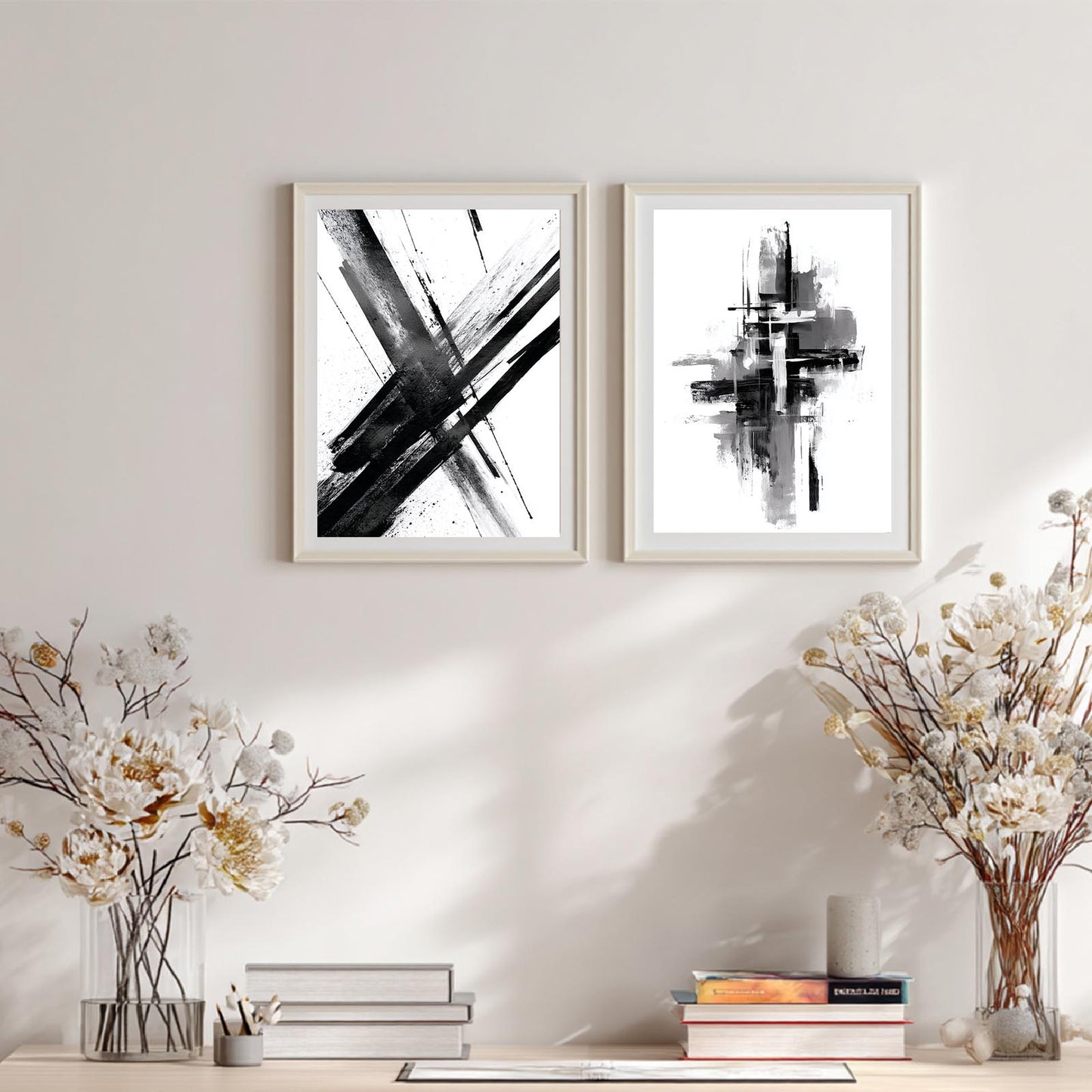 Minimalist Abstract Black Line