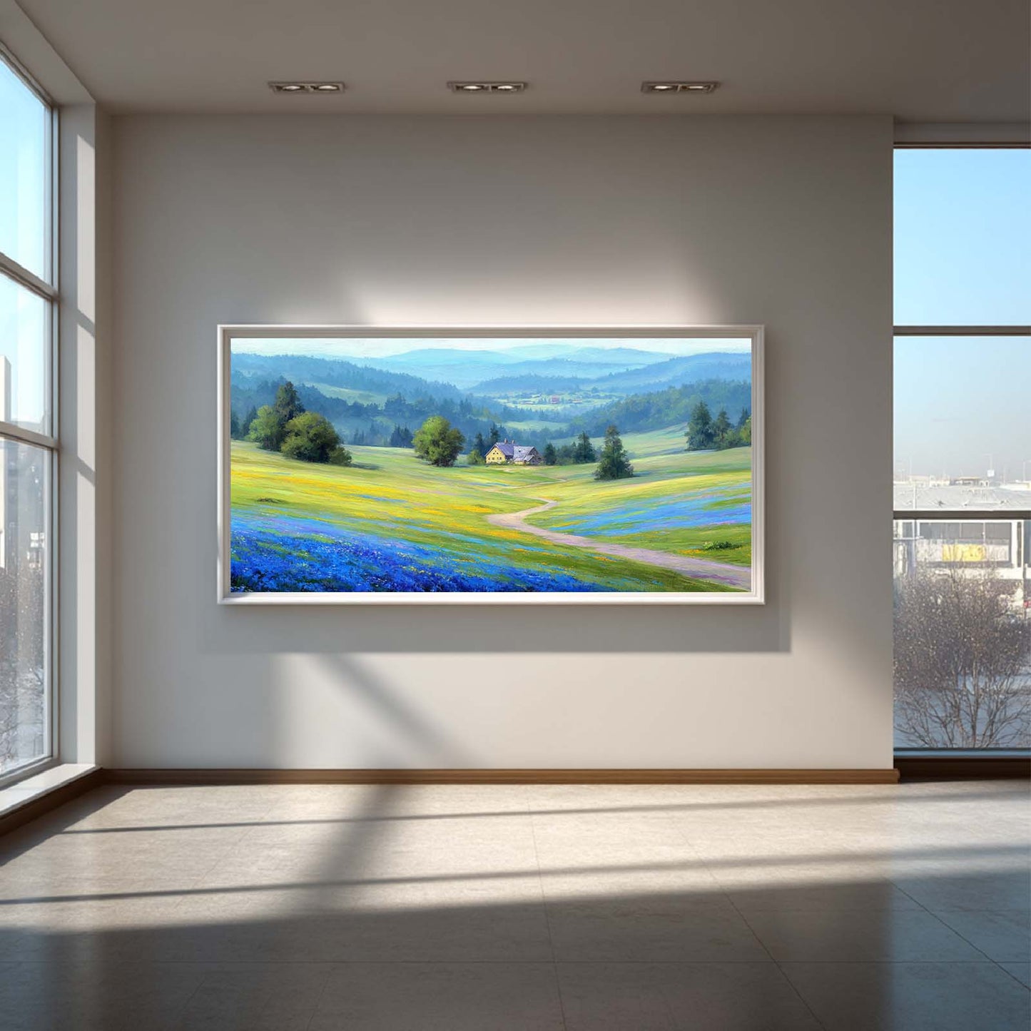 Abstract Landscape Country Path
