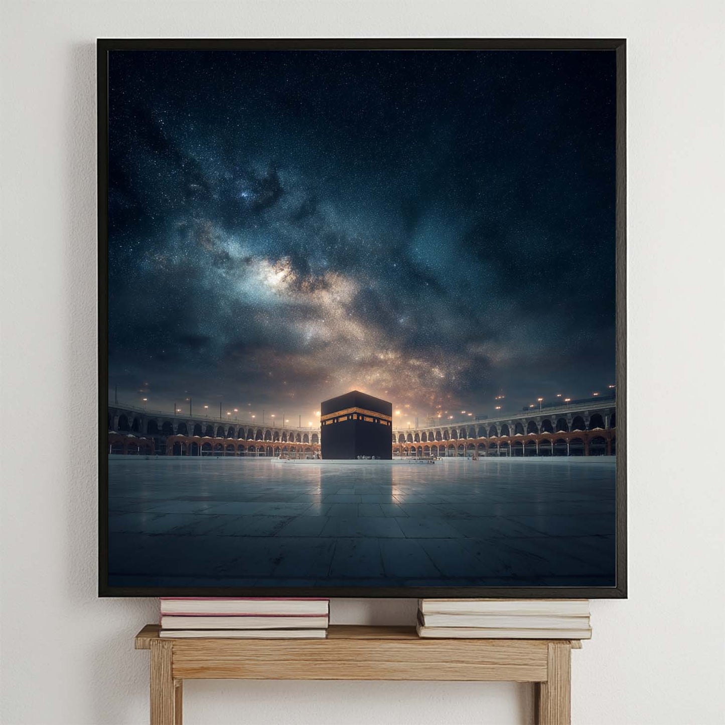 The Kaaba Abstract Galaxy Islam