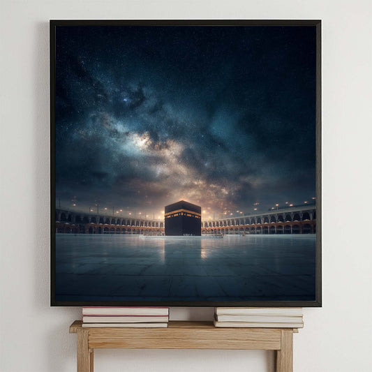 The Kaaba Abstract Galaxy Islam