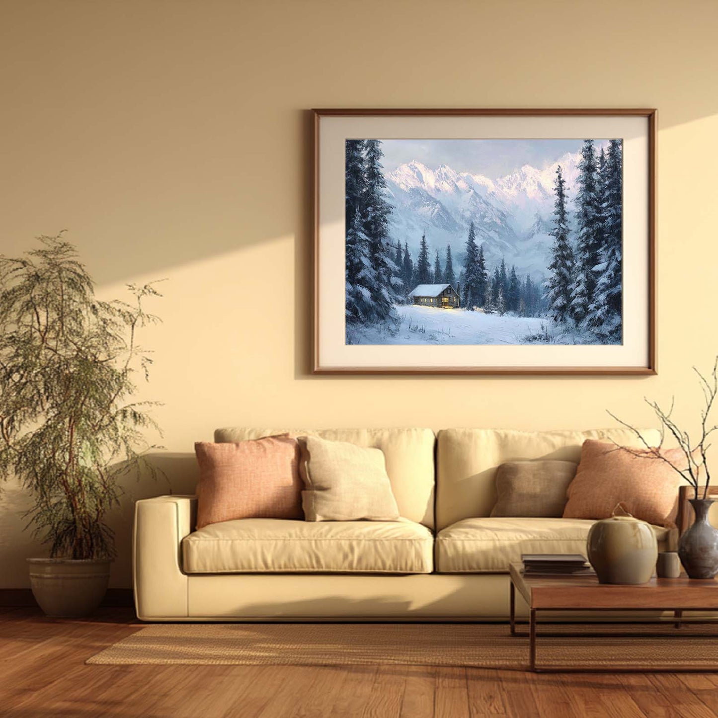 Nordic Style Valley Cabin