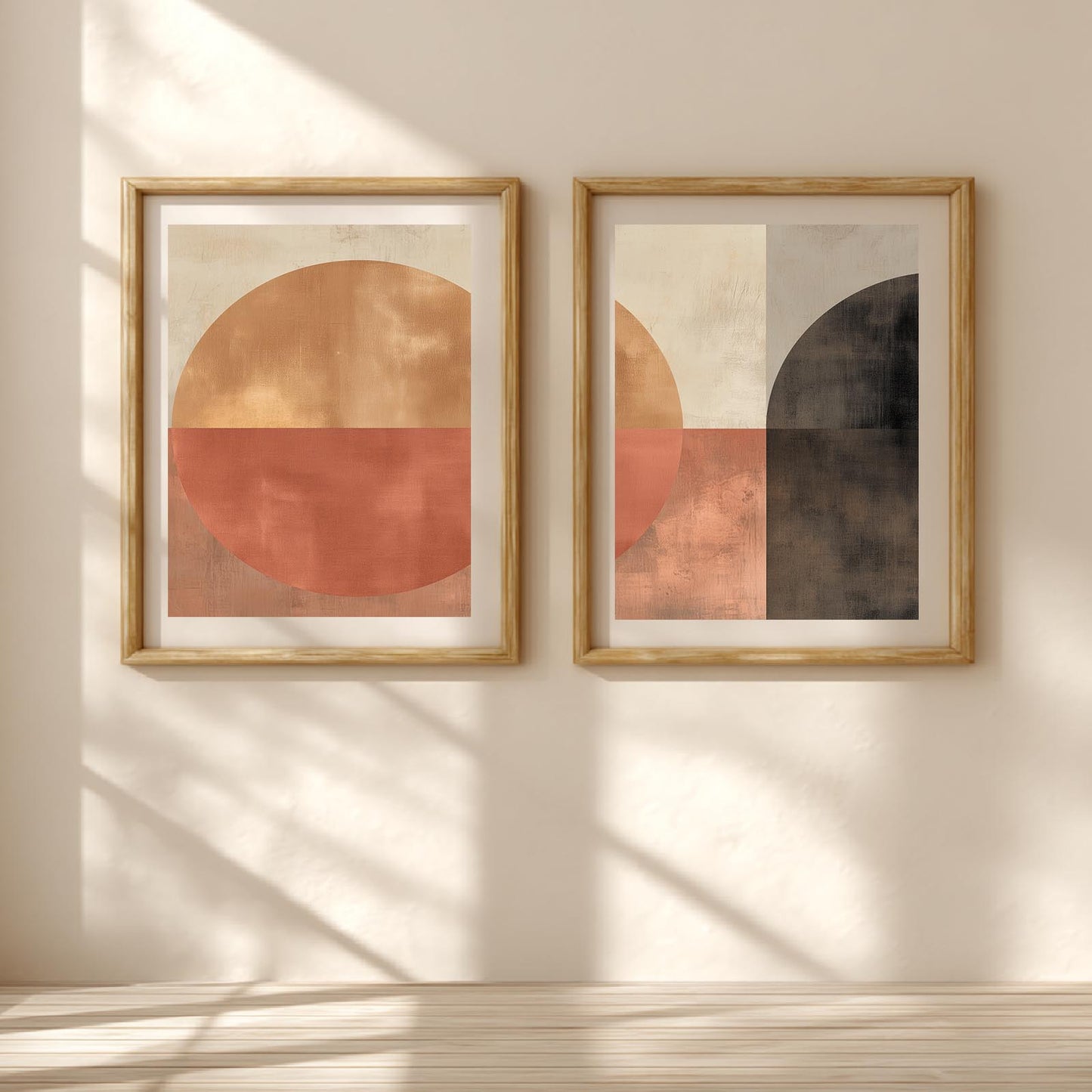 Geometry Beige Gray Abstract