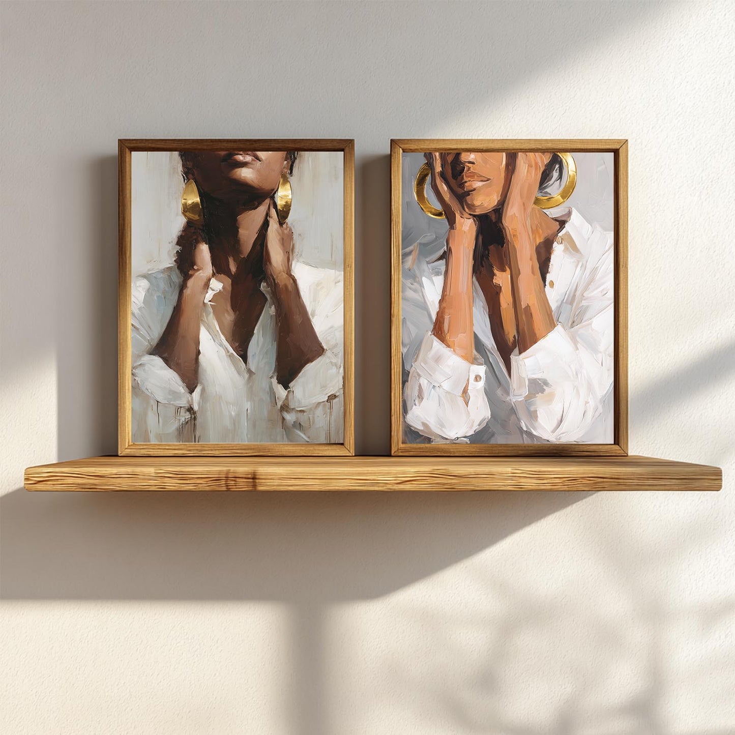 Abstract Beautiful Woman