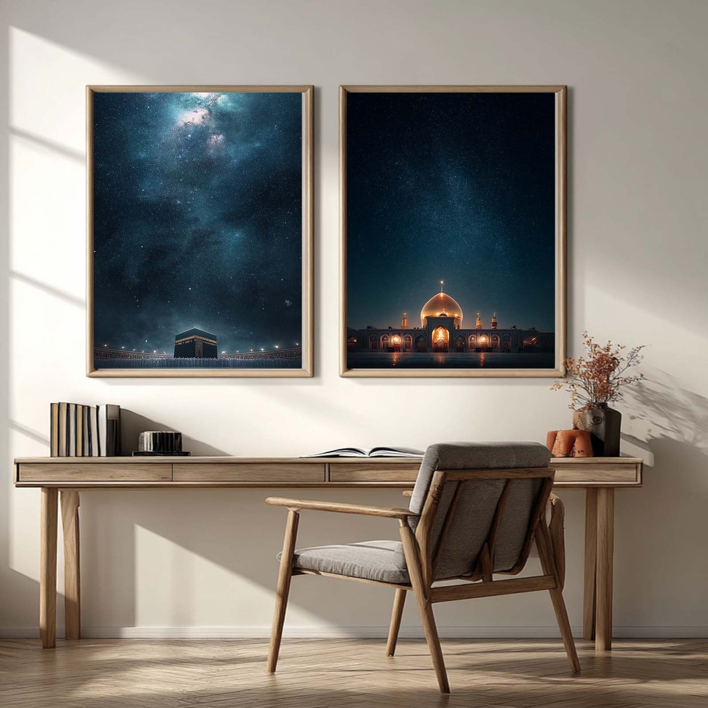 The Kaaba Abstract Galaxy Islam