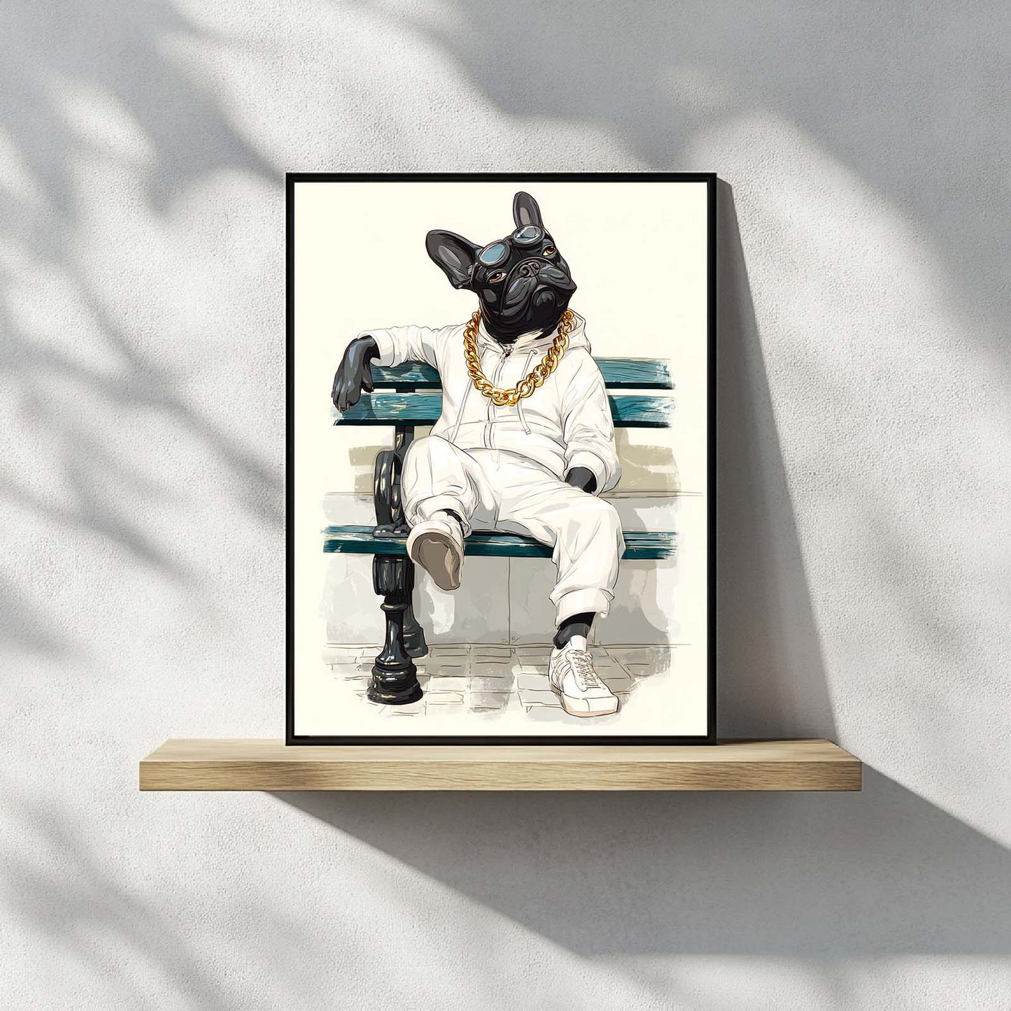 Abstract Funny Animals French Bulldog