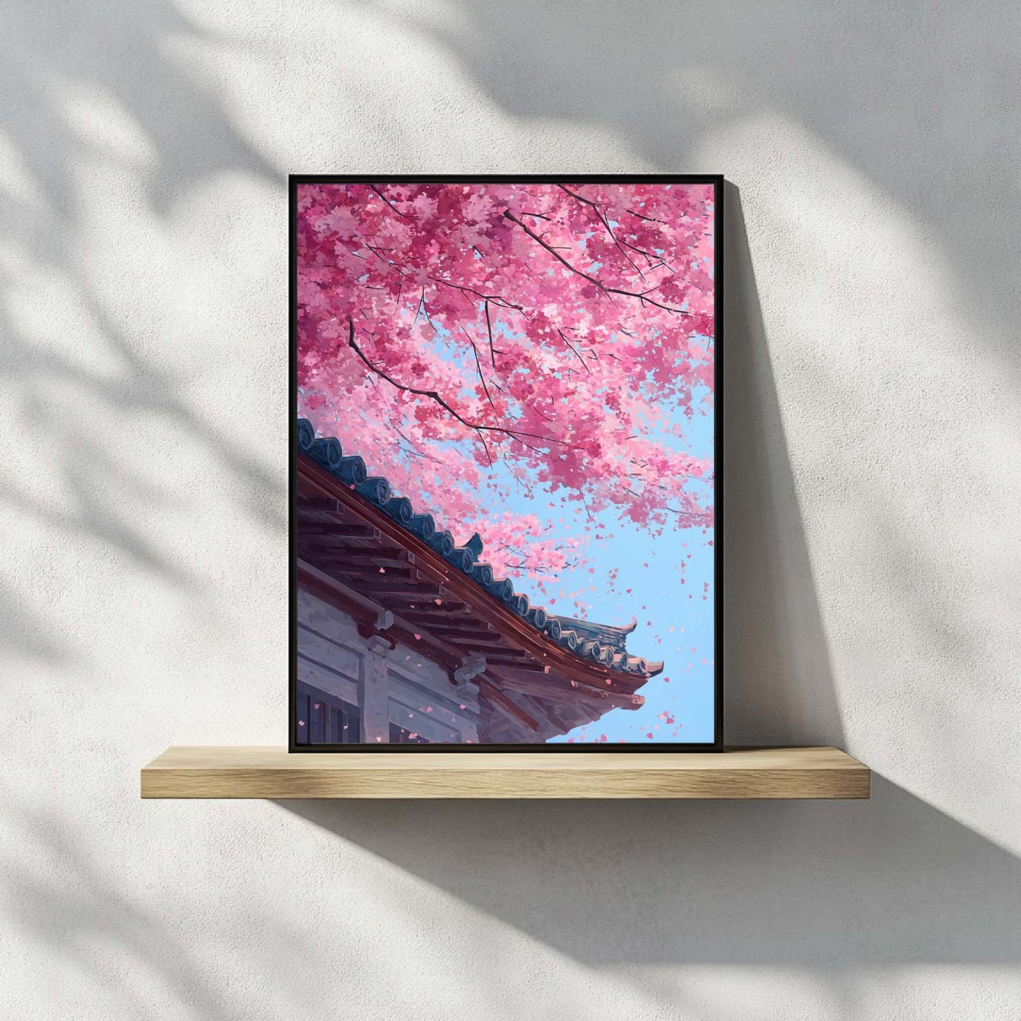 Japanese Style Spring Cherry Blossoms
