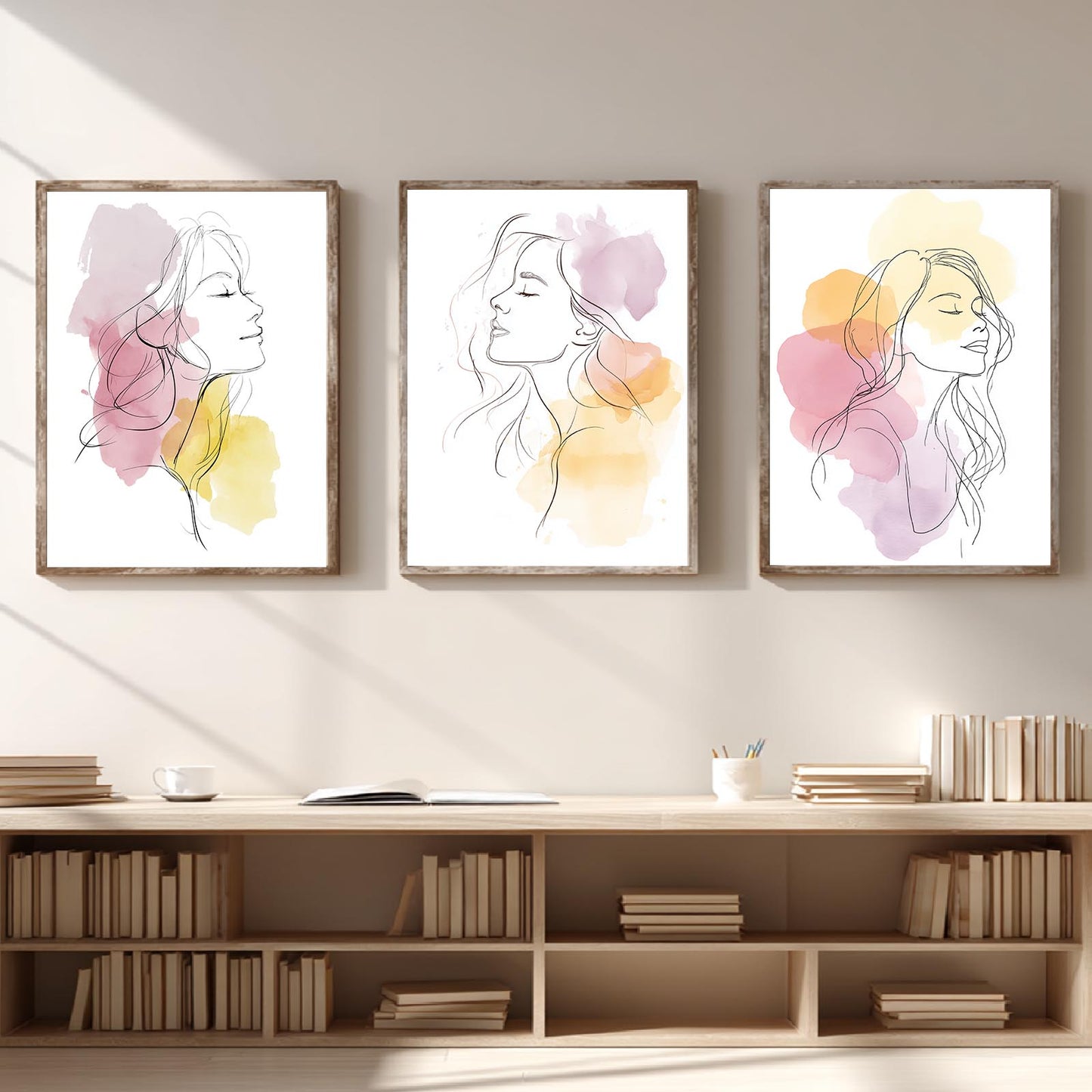 Modern Minimalist Lines Women