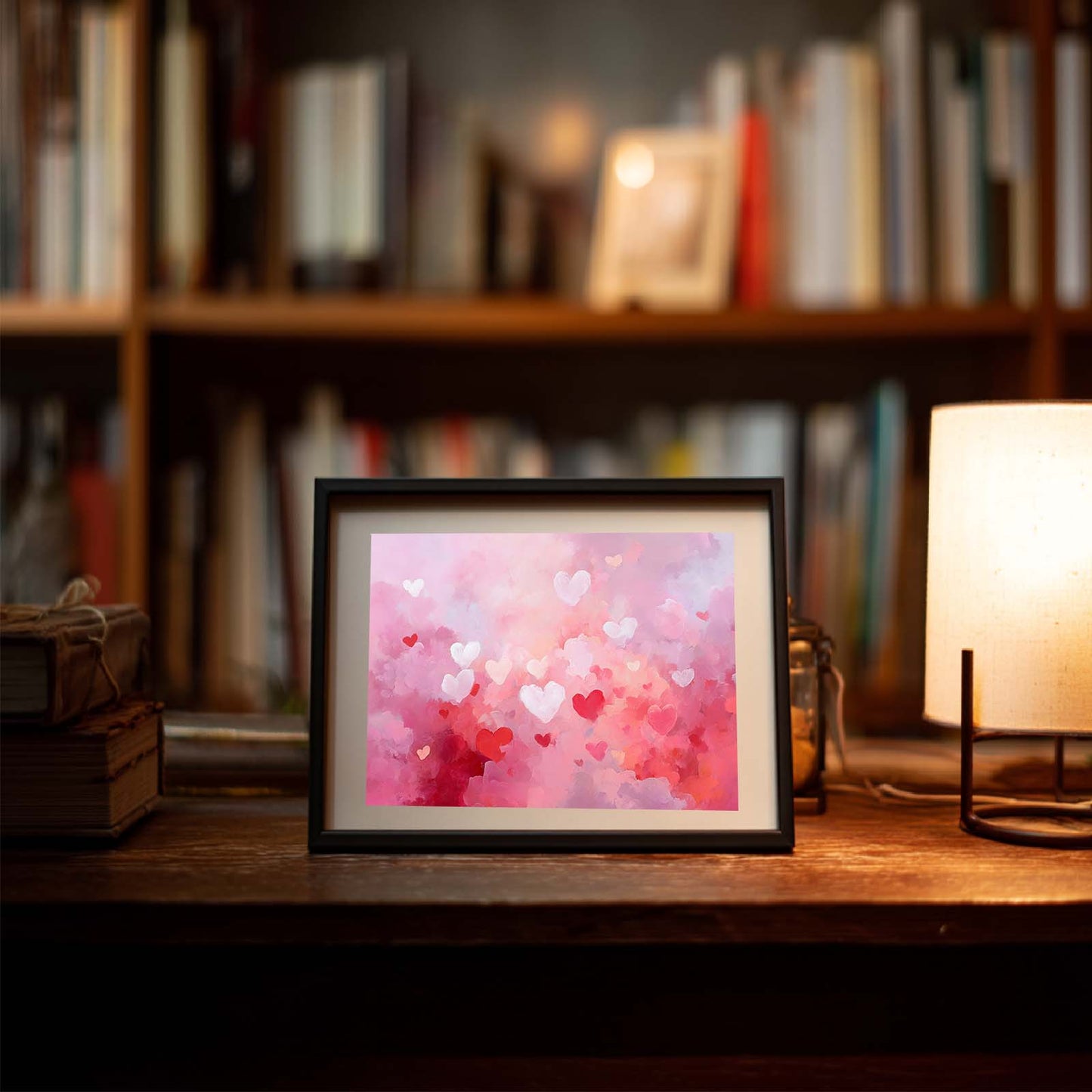 Abstract Romantic Heart