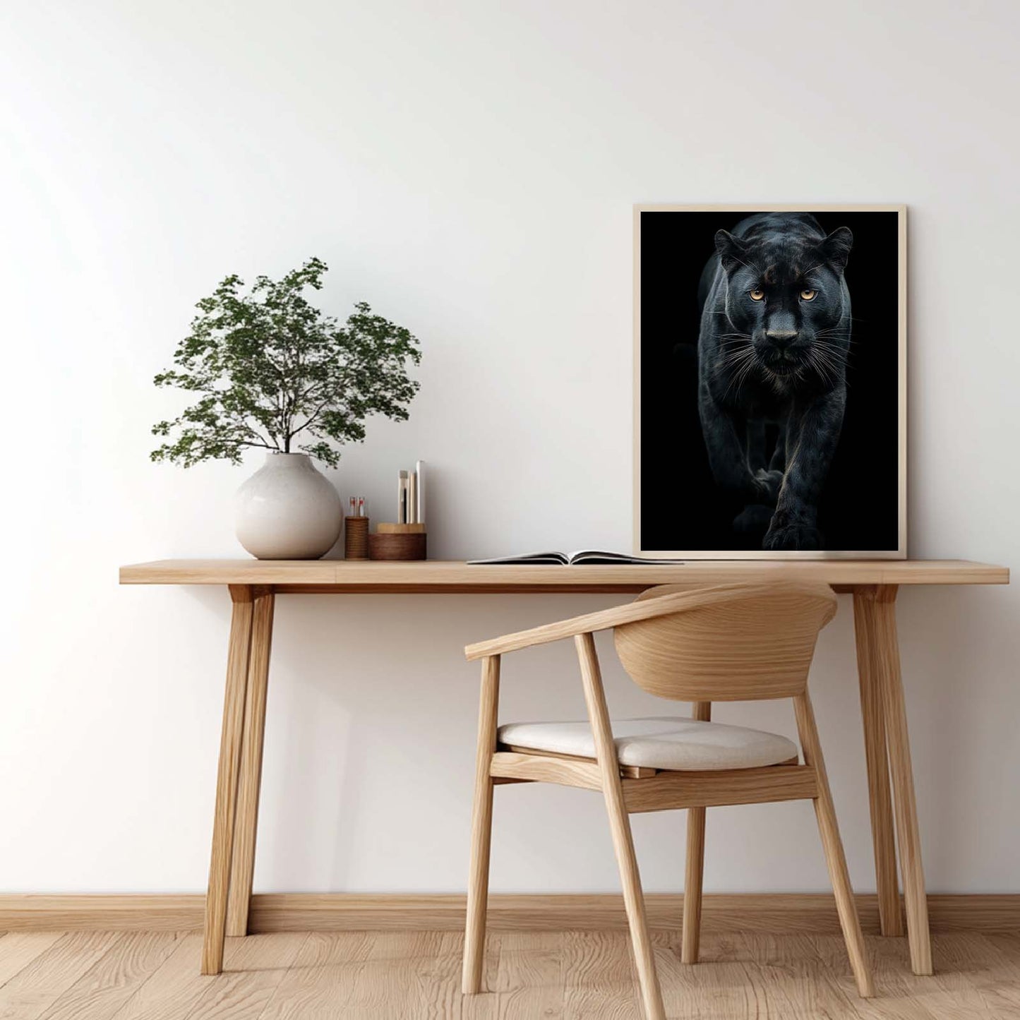 Wild Animals Black Leopard