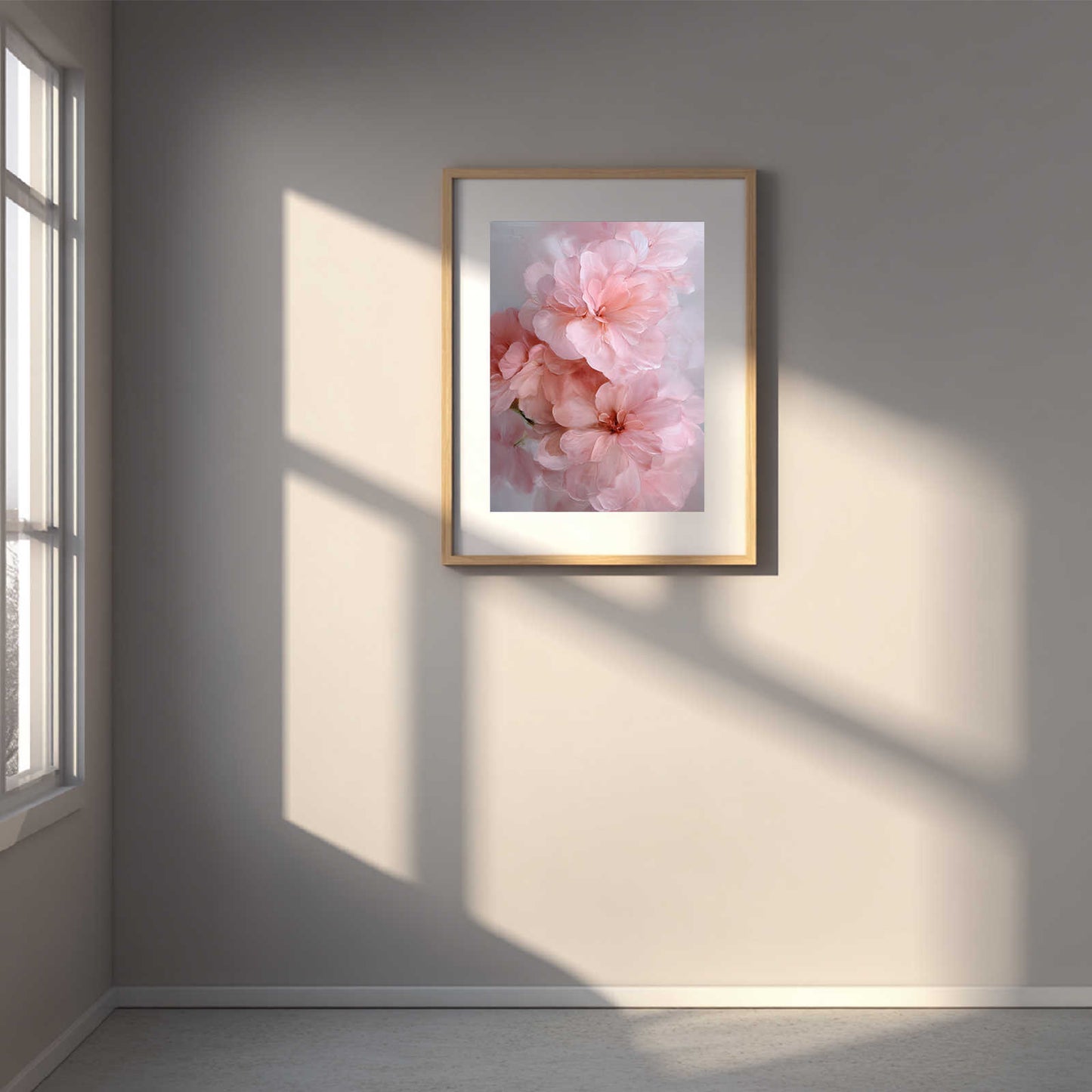 Modern Pink and White Flowers Spring