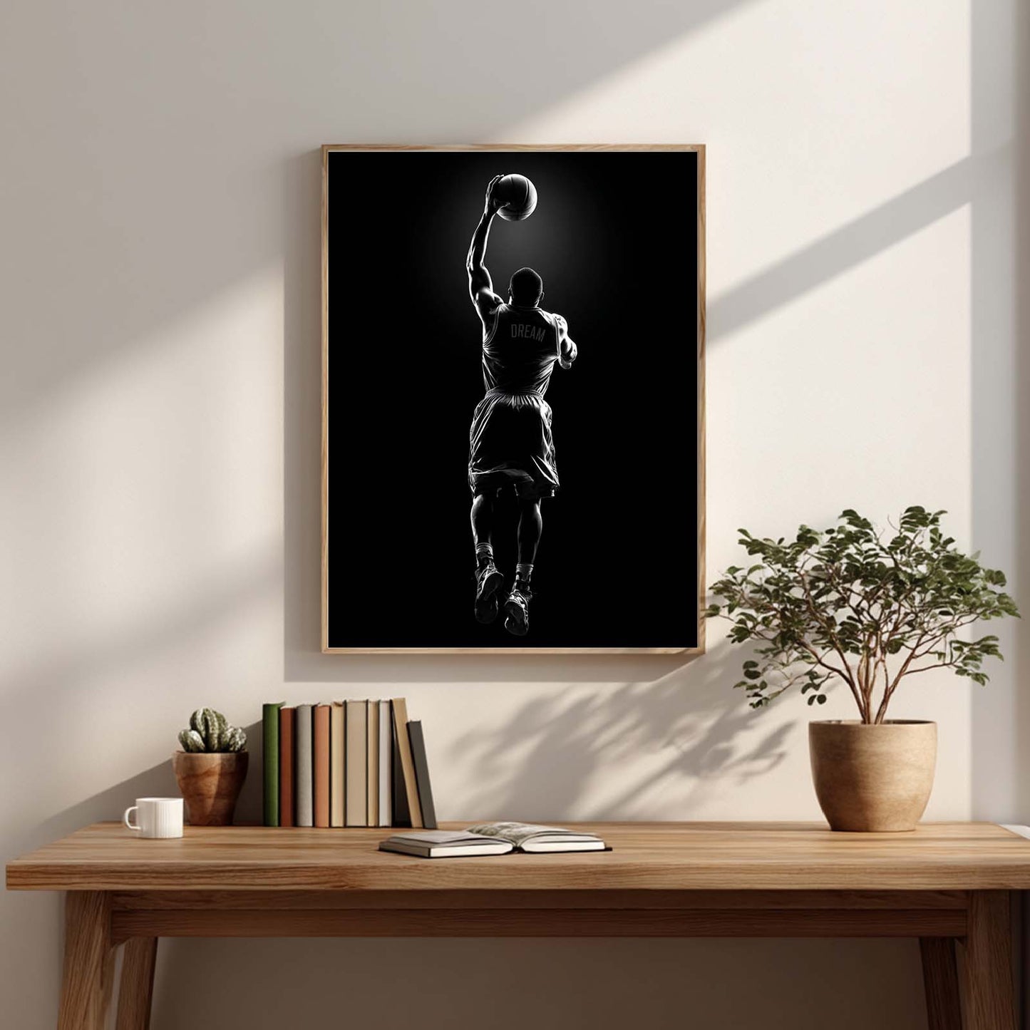 Black White Basketball Sport