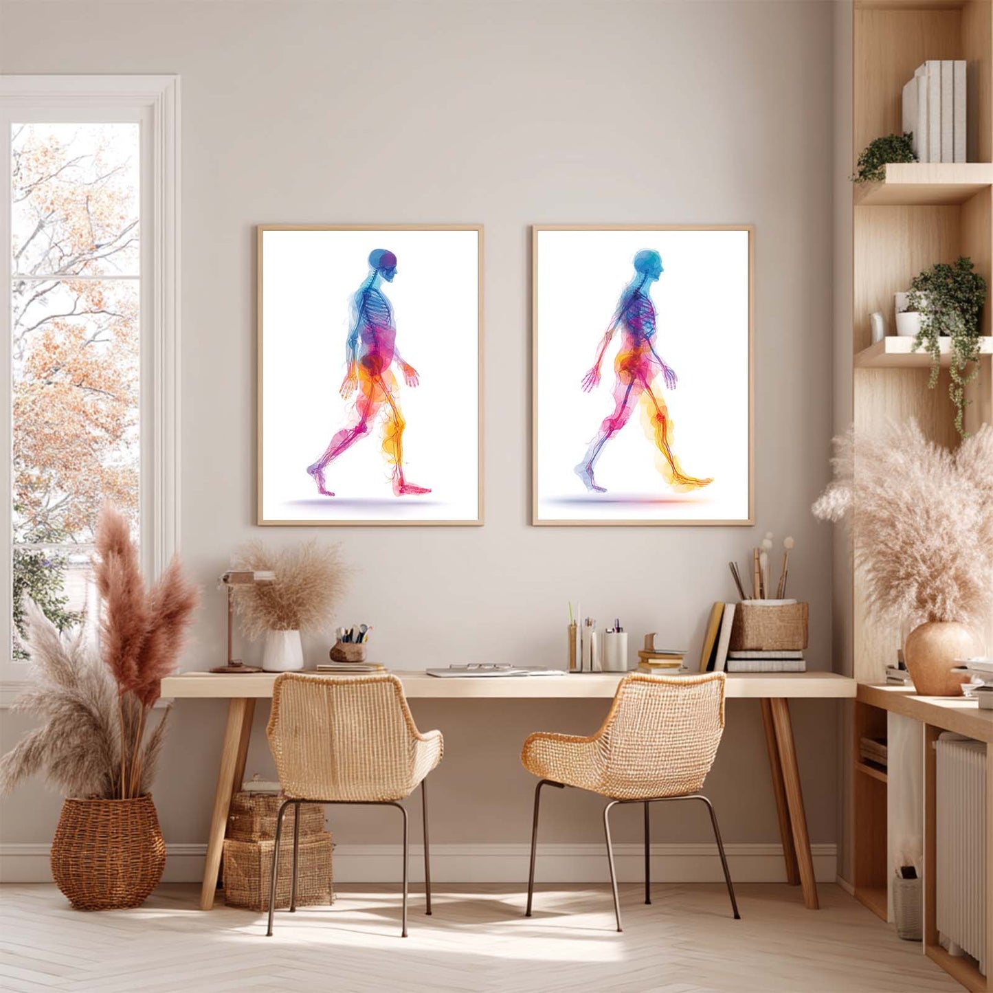 Watercolor Human Anatomy