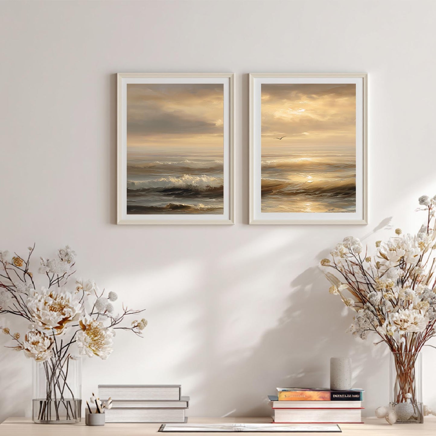 Abstract Landscape Sunshine Sea