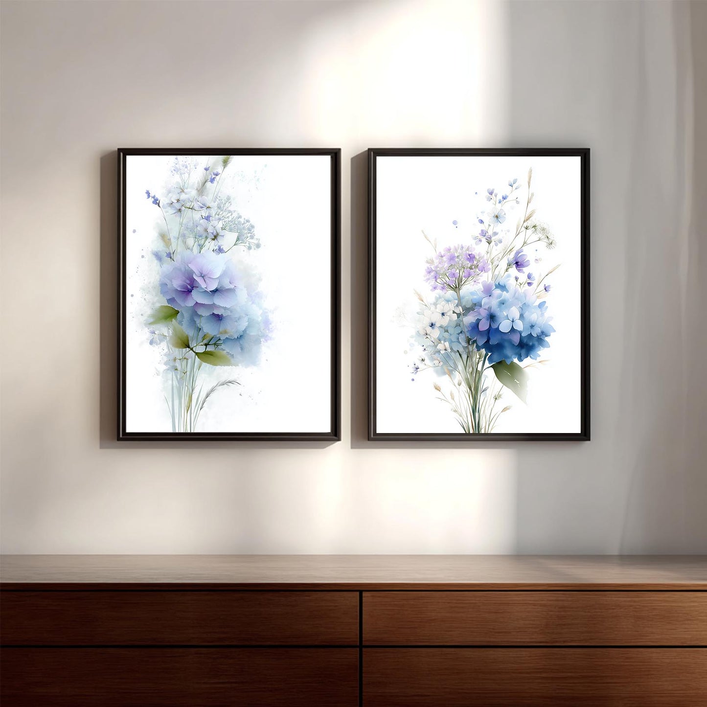 Blue Floral Hydrangea Plant