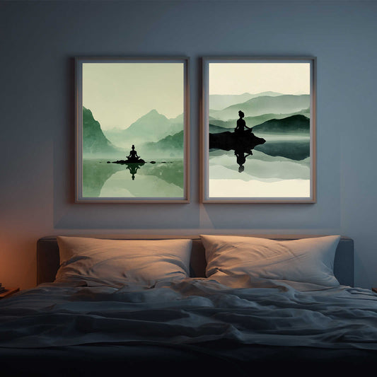 Abstract Meditation Yoga