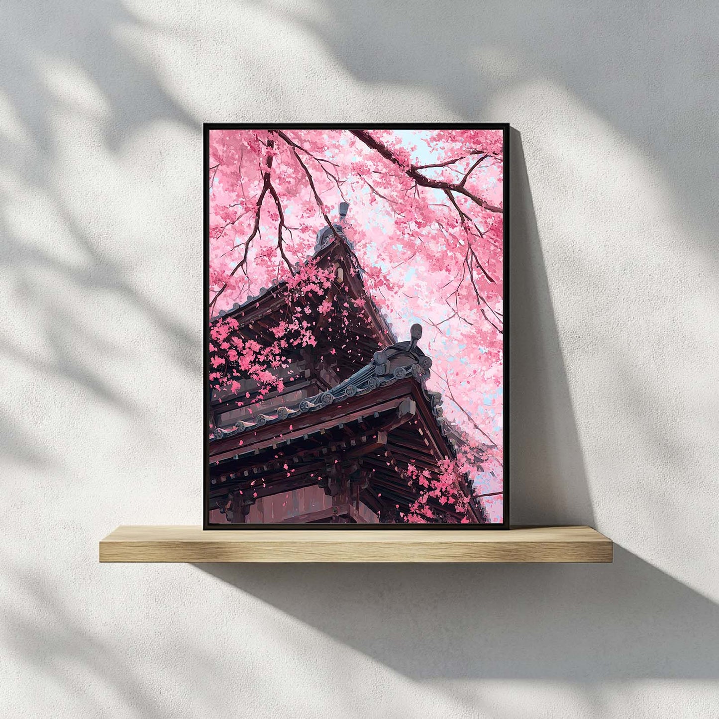 Japanese Style Spring Cherry Blossoms