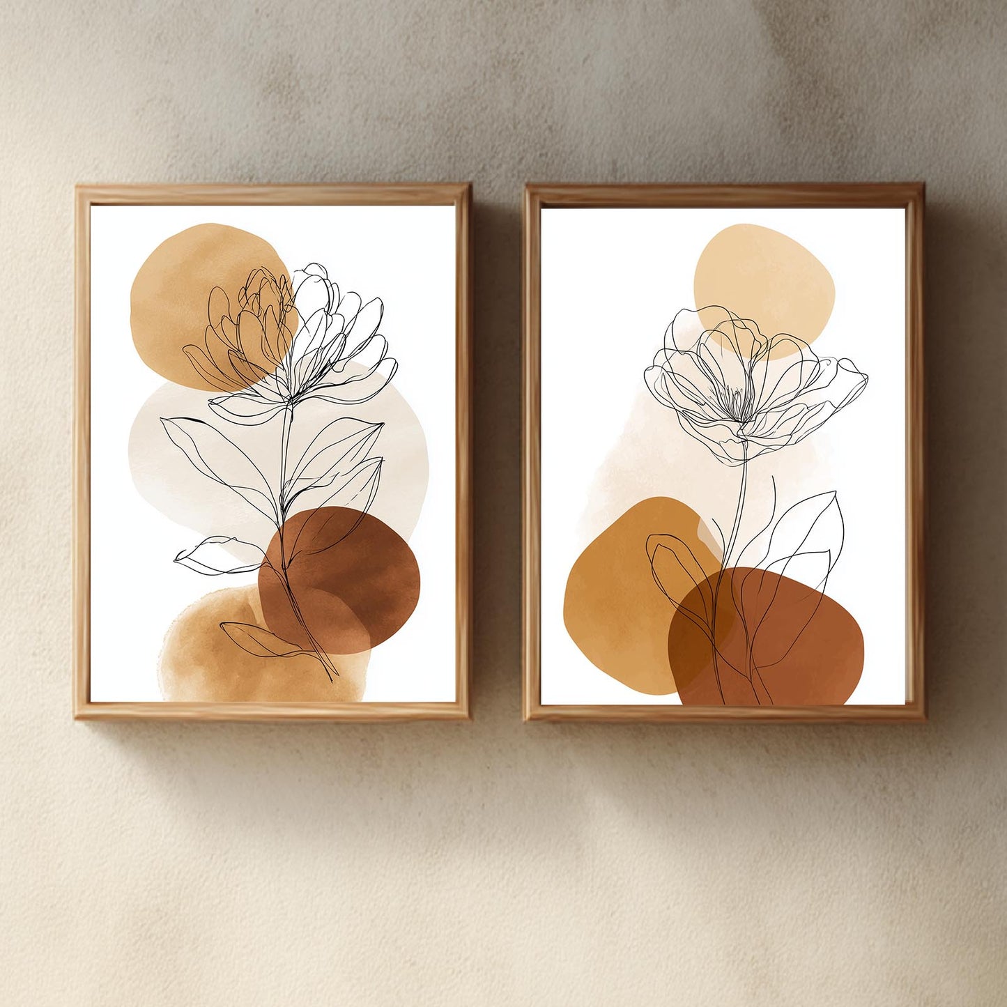 Minimalism Green Plants Women Lines
