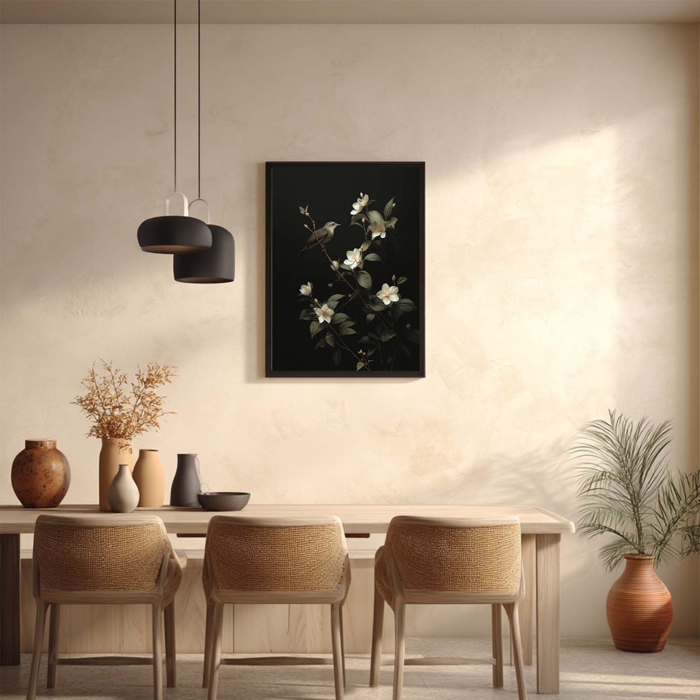 Abstract Jasmine Birds butterfly