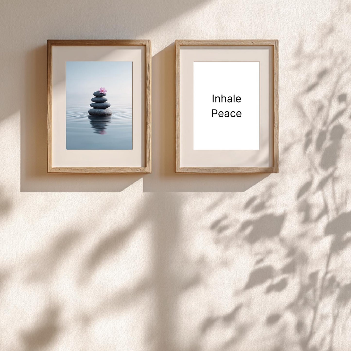 Abstract Zen Stone Balance