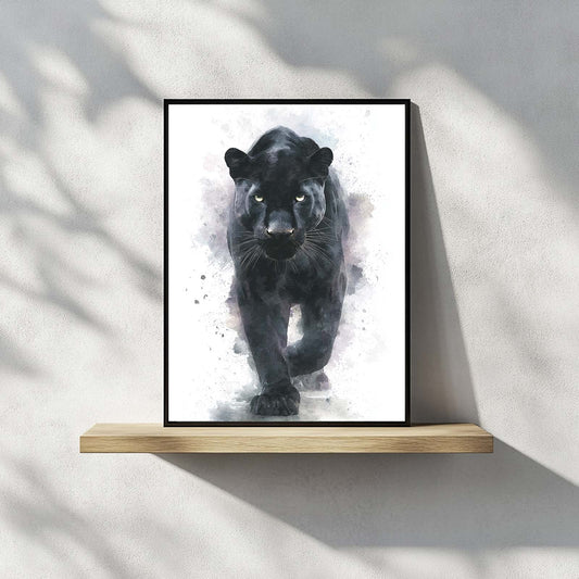 Wild Animals Black Leopard