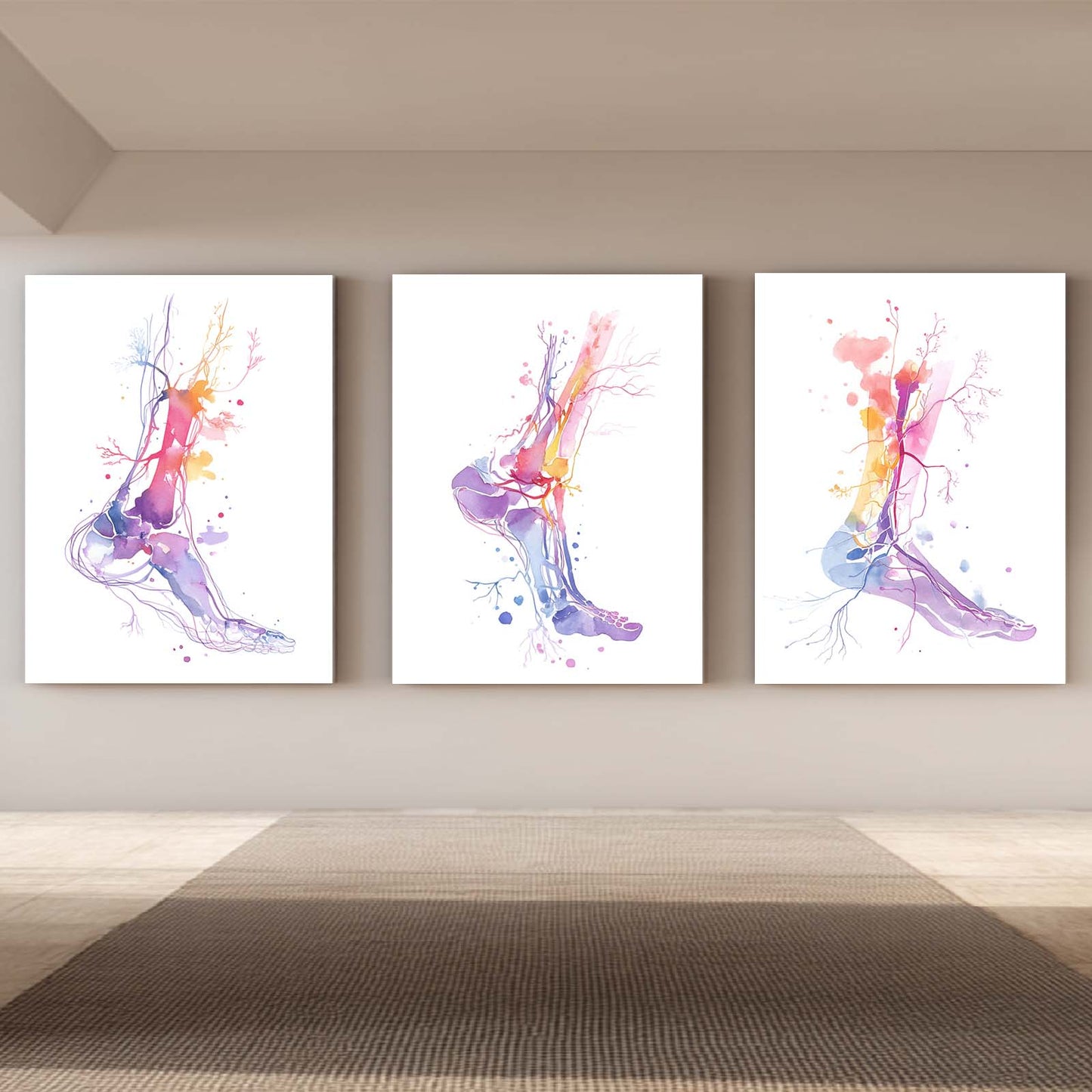 Watercolor Human Anatomy