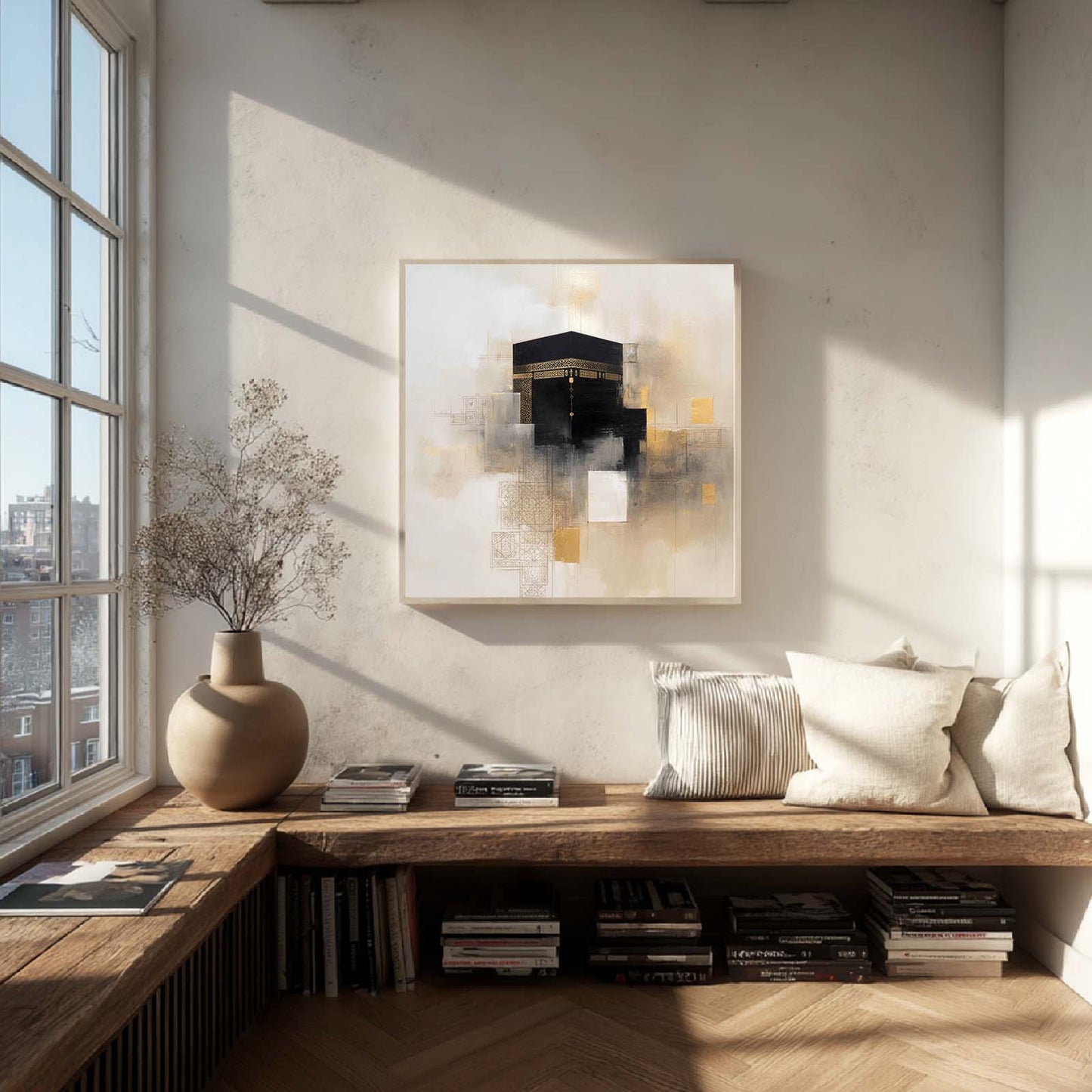 Abstract Islamic Calligraphy Allah Quran