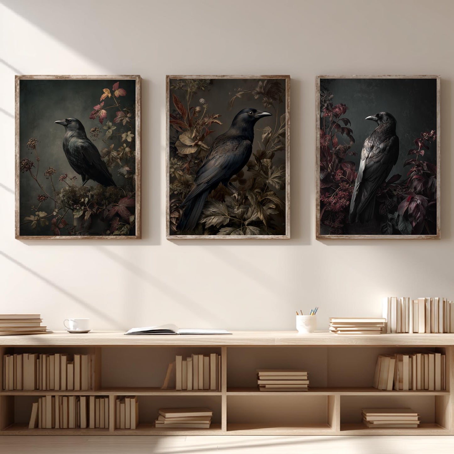 Abstract Animal Crow