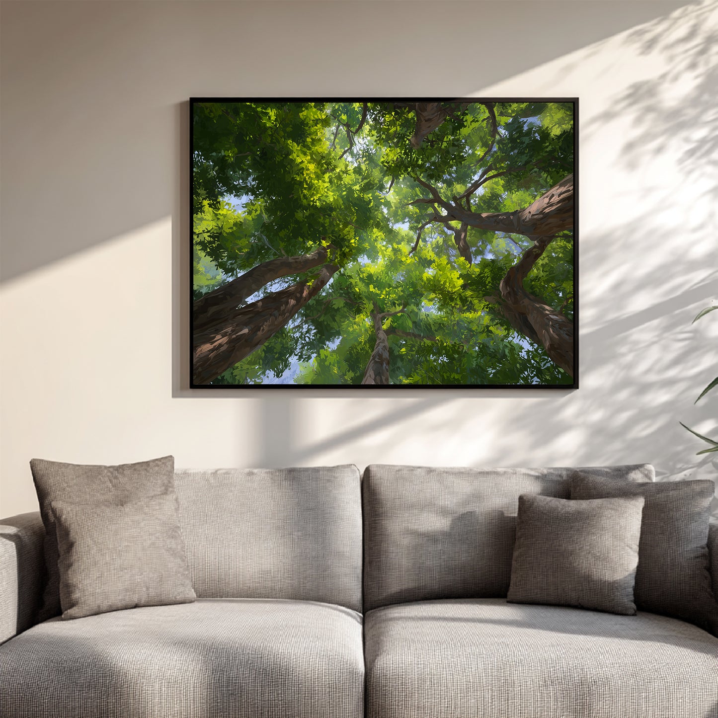 Abstract Landscape Sky Forest