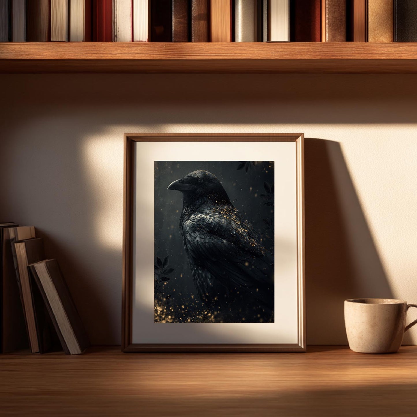Abstract Animal Crow