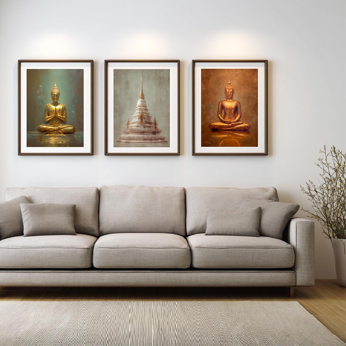 Modern Meditation Buddha