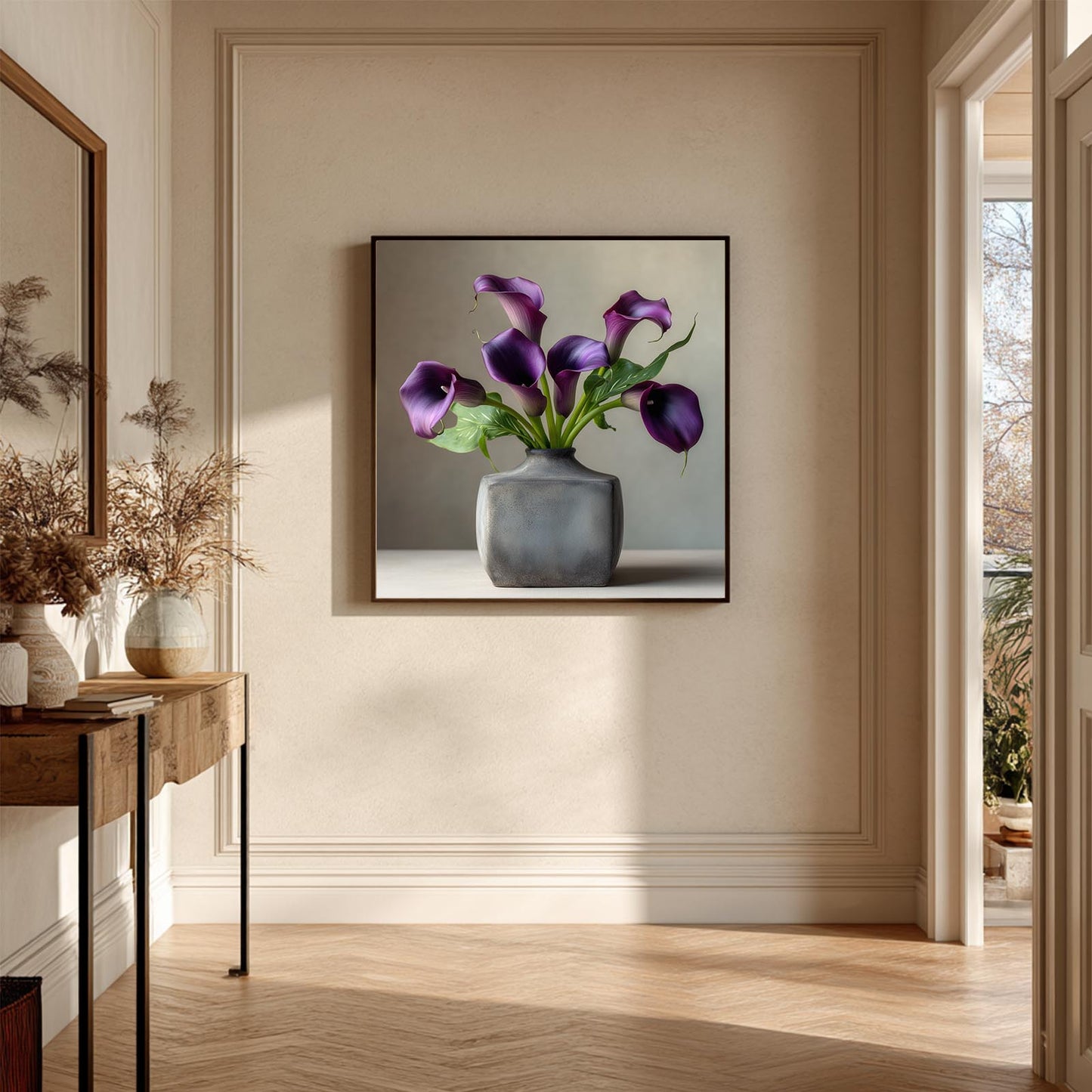 Abstract Plants Calla Lily