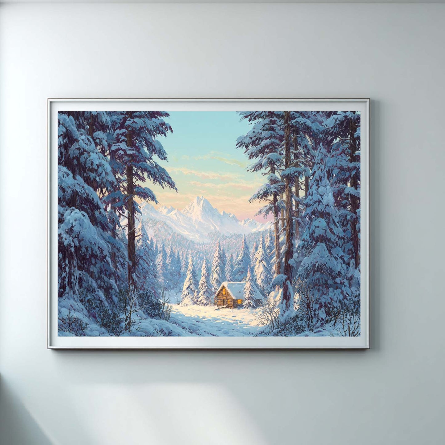 Nordic Style Valley Cabin