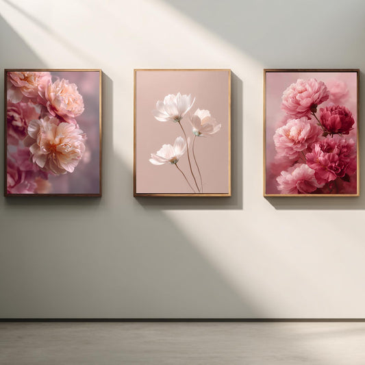 Abstract Pink Floral