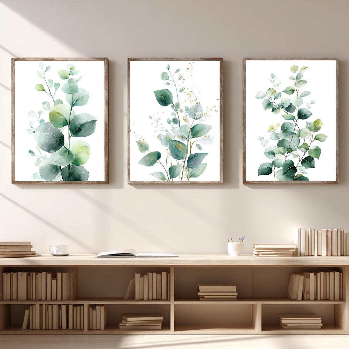 Golden Green Plants