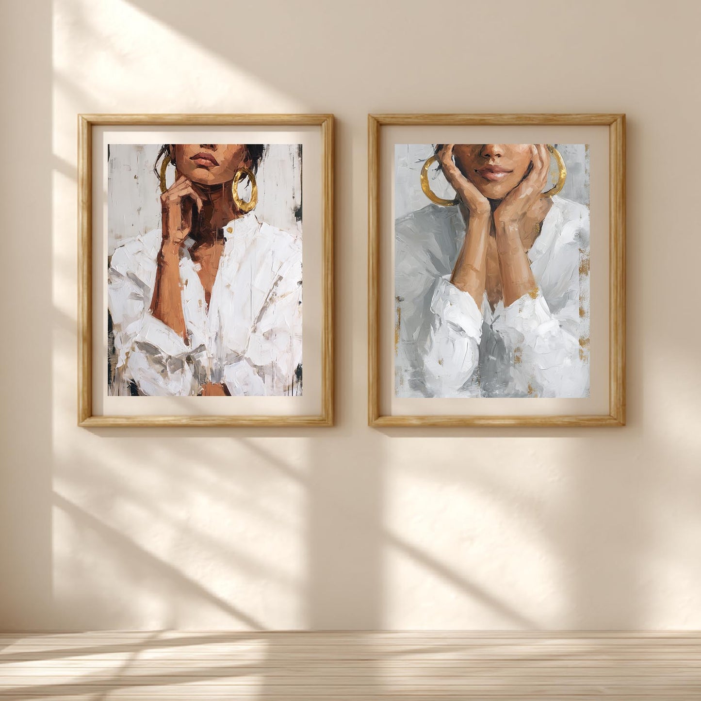 Abstract Beautiful Woman