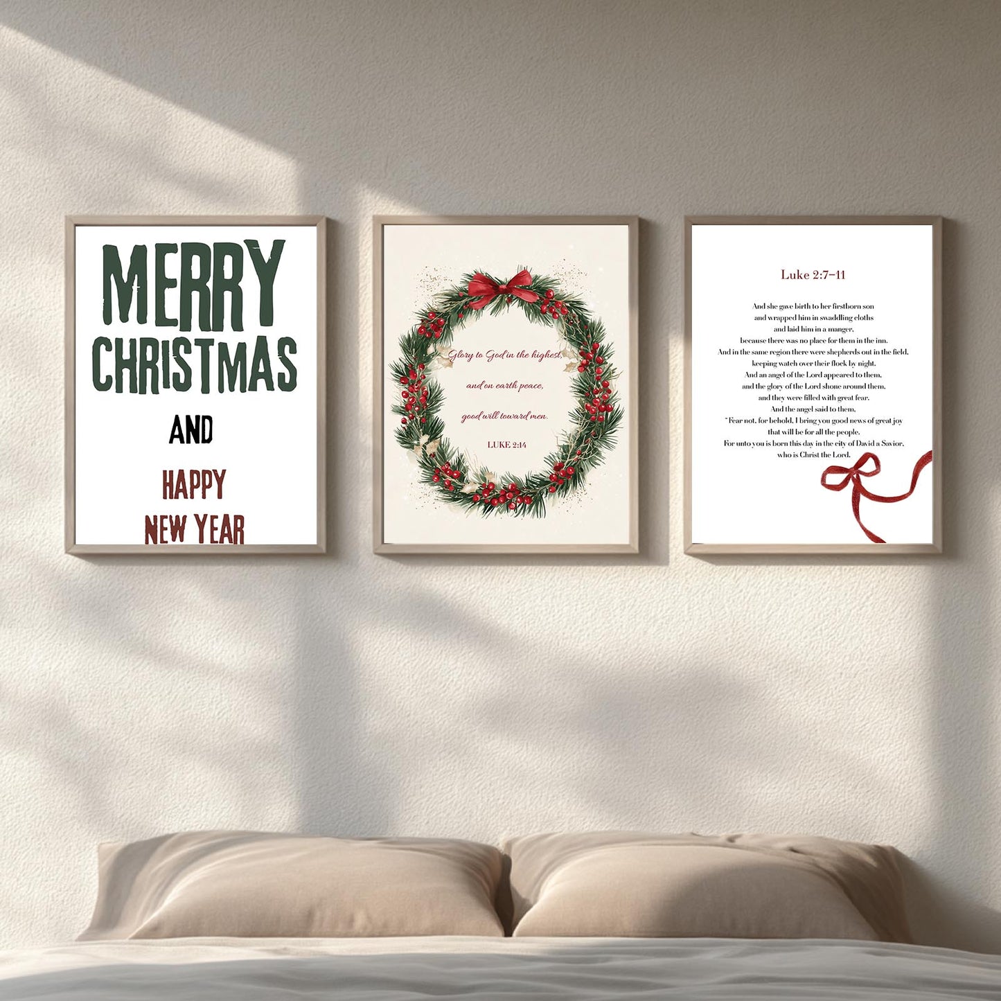 Modern Christmas Quotes Abstract