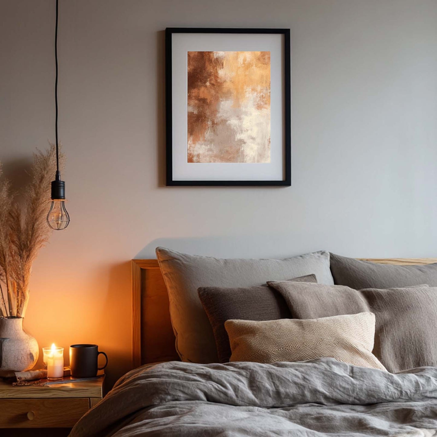 Abstract Beige Vintage