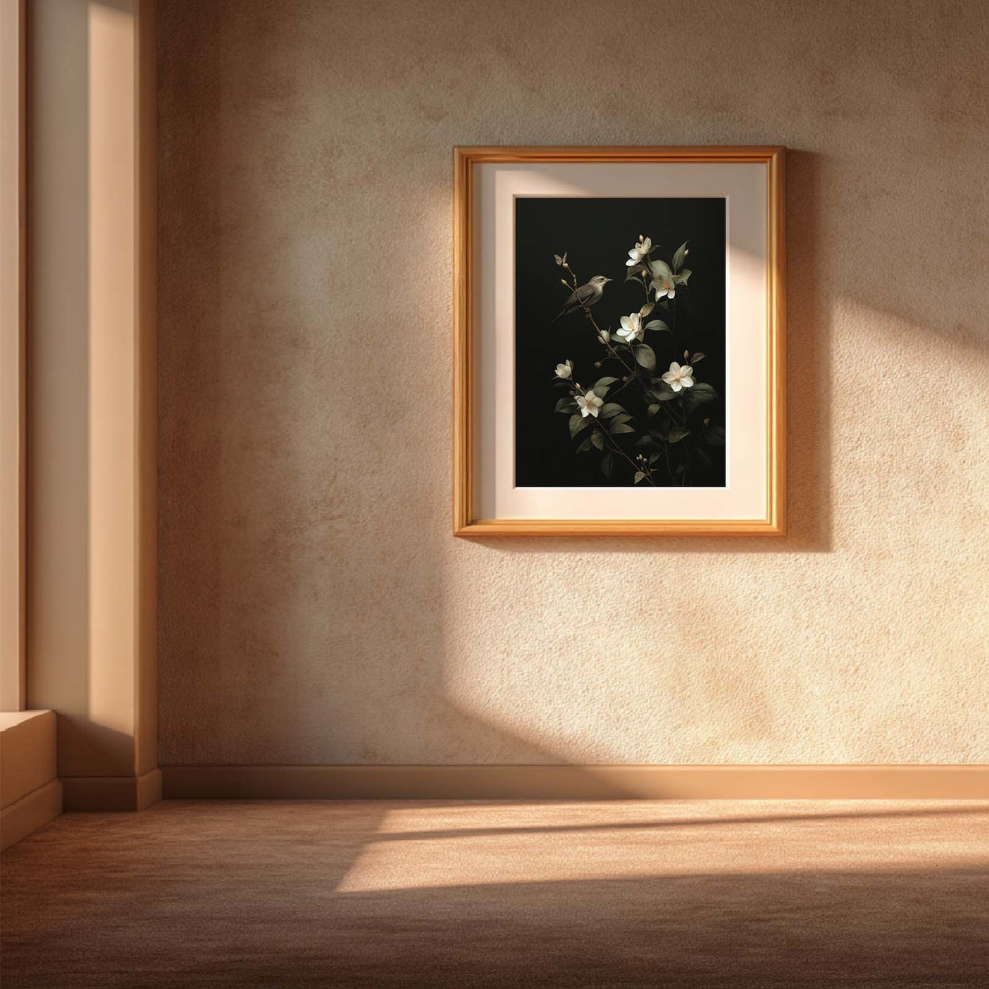 Abstract Jasmine Birds butterfly