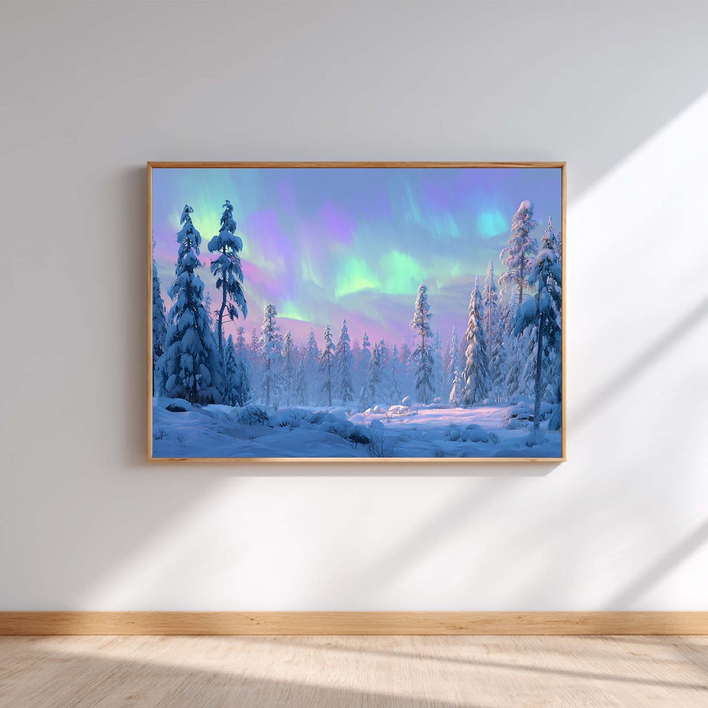 Abstract Landscape Aurora