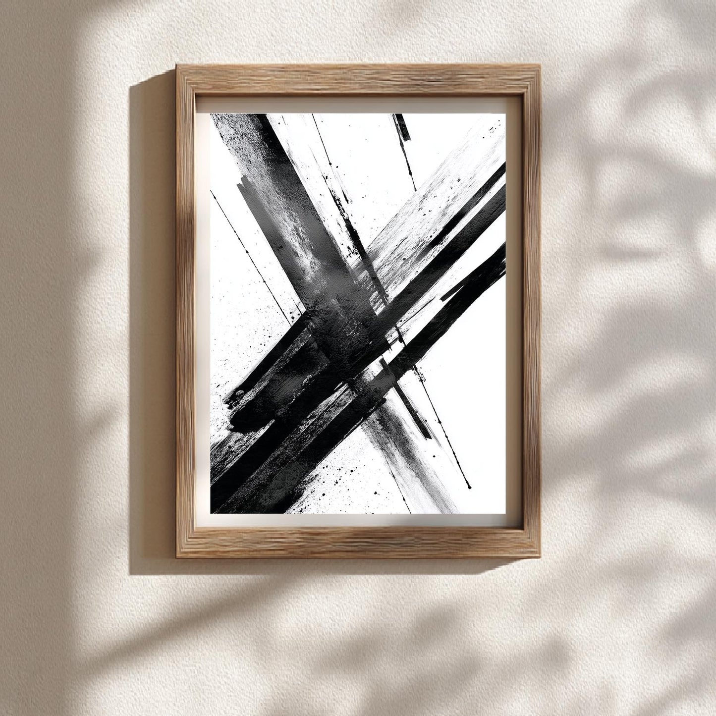 Minimalist Abstract Black Line
